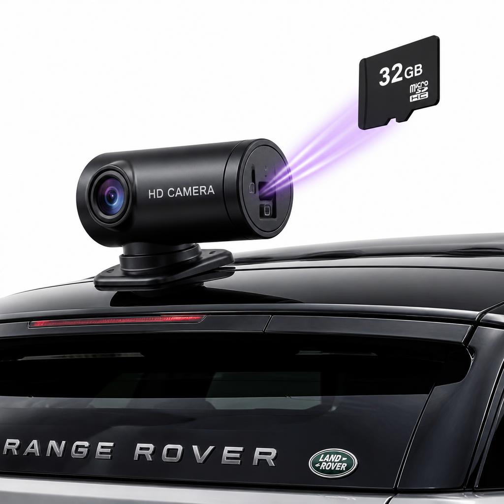 FURTIVO HD roof camera module with a 32GB microSD card